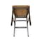 International Concepts X-Back CounterHeight Stool, 24" Seat Height, Hickory/Washed Coal S45-6132 - alternate 7